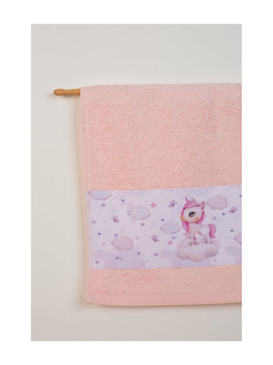 Dimcol Set of baby towels 2pcs Pink