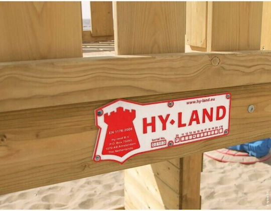 Hy-land Turn de lemn Climbing Frame P2 pentru Uz Profesional