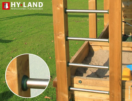 Hy-land Turn de lemn Climbing Frame P2 pentru Uz Profesional