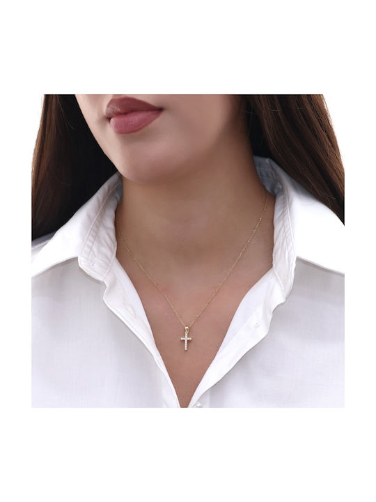 Women's Gold Cross 14K