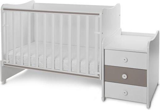 Lorelli Πολυμορφική Κούνια Maxi Plus White/String με Συρτάρι