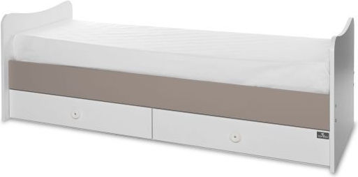 Lorelli Πολυμορφική Κούνια Maxi Plus White/String με Συρτάρι