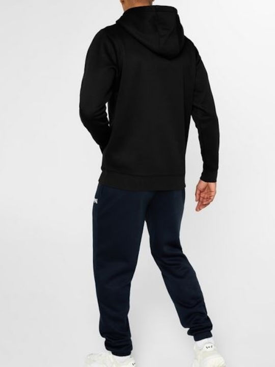 Lonsdale Essential Black with Hood