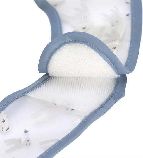 Laessig Lela Waterproof Лигавник Пластмаса със закопчалка за обръч и примка Светлосиня