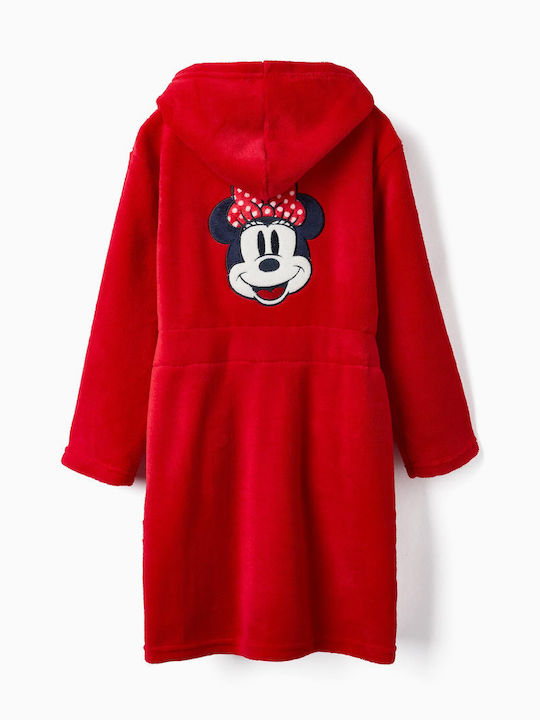 Zippy Kids Robe Winter Fleece Pyjama Red