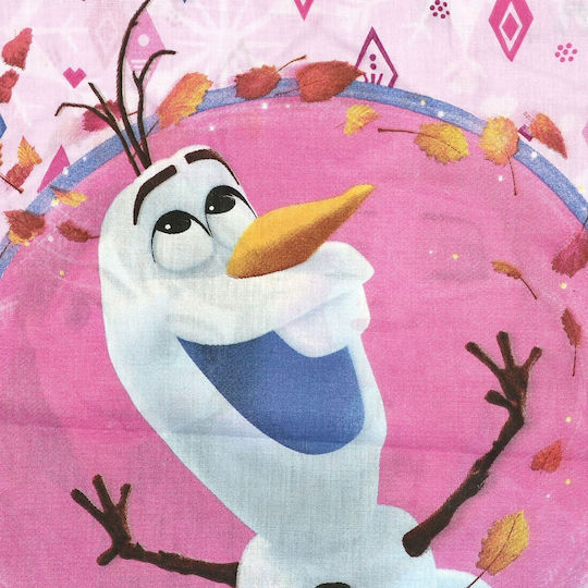 Disney Детски Декоративен Калъф За Възглавница Frozen Розов 40x40см