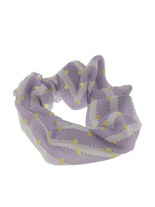 FantazyStores Παιδικό Λαστιχάκι Scrunchy Μωβ