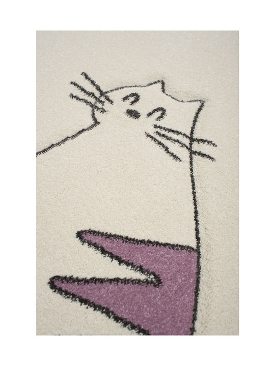Viokarpet Yolo Kids Rug Alb 140x200cm