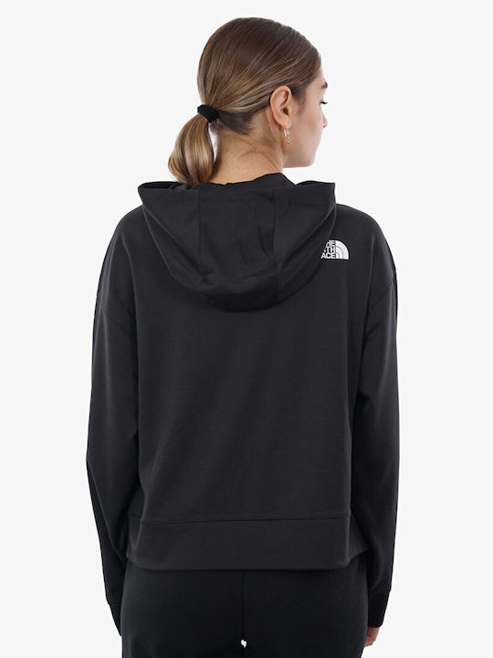 Women's Sweatshirt Hooded Black