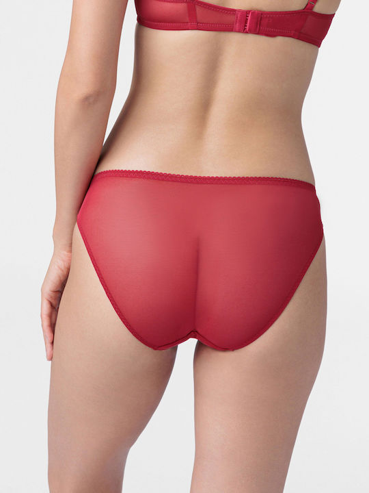 Γυναικεία Slip 2Pack με Δαντέλα Μαύρα