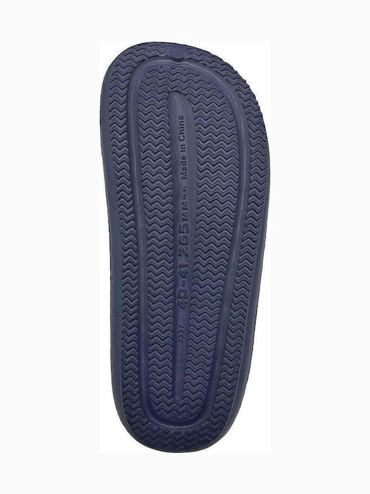 Ustyle Clogs mit Pelz Blau