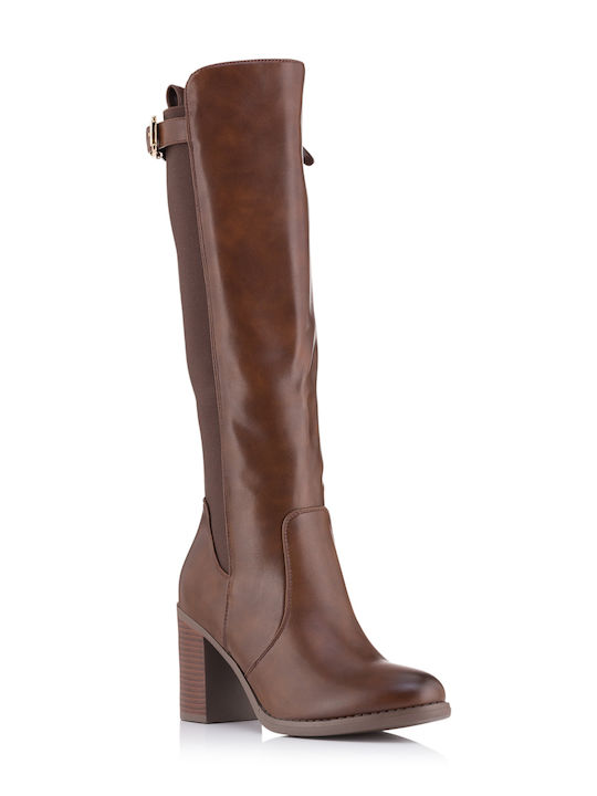 Alta Moda Women's Boots with Zipper Brown