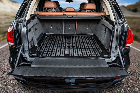 Rezaw Plast Trunk Mat Tray Type for Alfa Romeo Stelvio 2016+ Black