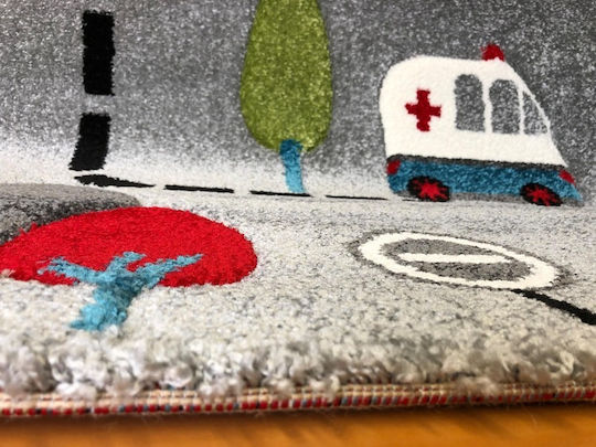 Koulis Carpets 9360A Kids Rug Gri 70x150cm