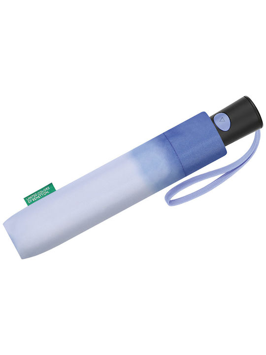 Benetton Automatic Umbrella Compact Purple