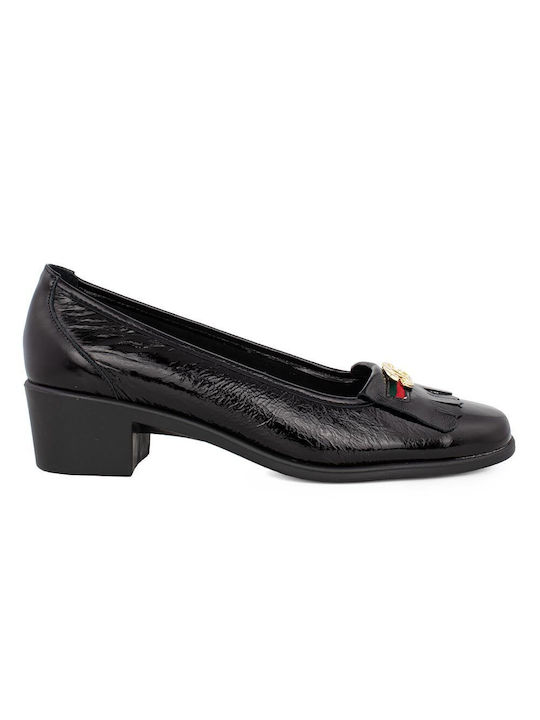 Castor Anatomic Anatomic Leather Black Low Heels