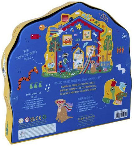 Puzzle pentru Copii House 80buc Floss & Rock