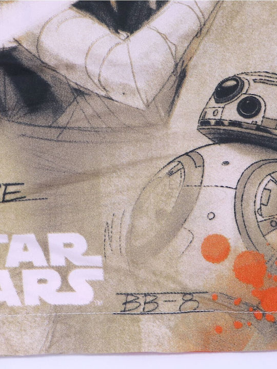 Disney Kids Decorative Pillow Case Star Wars Beige 40x40cm