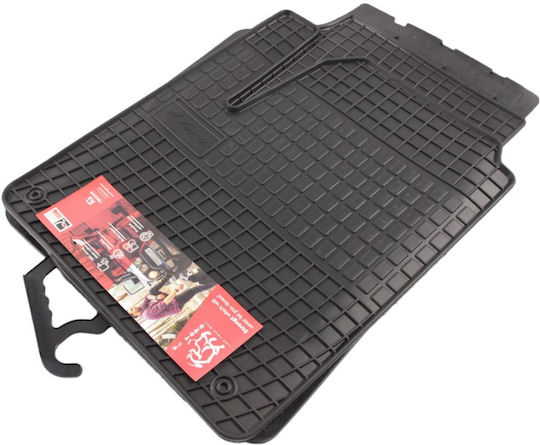Frogum Set of Front and Rear Mats 4pcs for Seat Alhambra Volkswagen Sharan Ford Galaxy 1995-2005 Black