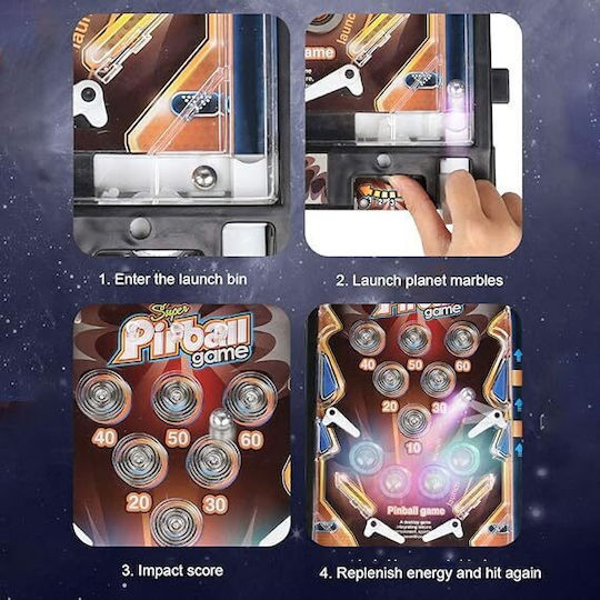 Tabletop Pinball Super Pirball Pentru Vârsta 3+