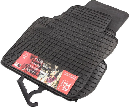 Frogum Set of Front and Rear Mats 4pcs for Volkswagen Jetta 2011 Black