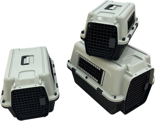 Pet Interest Black Dog Transport Cage 50x35.5x34.5cm
