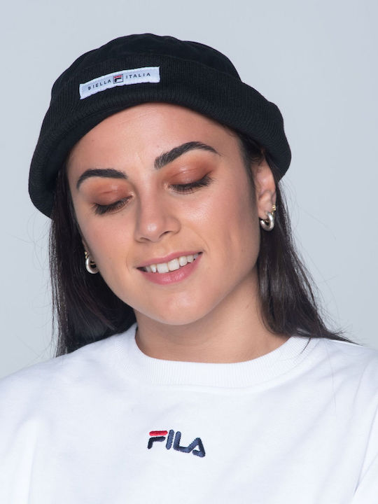 Knitted Beanie Cap Black
