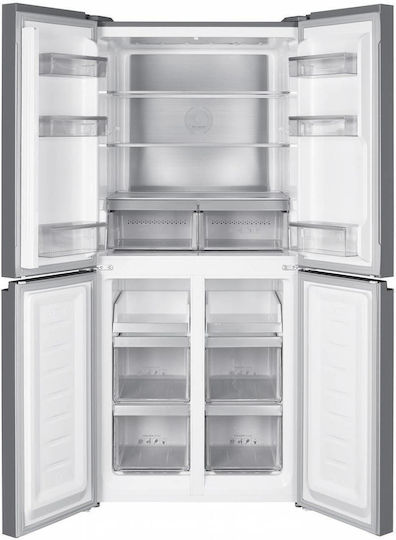 Tesla Side-by-Side Refrigerator 466lt Total NoFrost H180xW79.5xD73.5cm Black RM4700FHBE