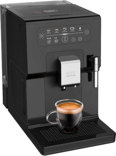Krups Intuition Automatische Espressomaschine 1450W Druck 15bar mit Mahlwerk Schwarz