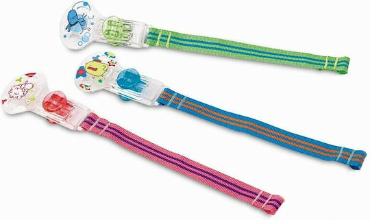 Nuby Κορδέλα Πιπίλας από Ύφασμα Πράσινη