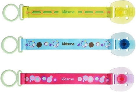 Kidsme Pacifiers Accessories Ribbon for Pacifier from Fabric Green