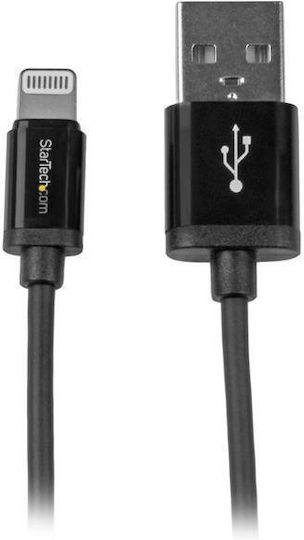 StarTech USB-A zu Lightning Kabel Schwarz 1m (USBLT1MB)