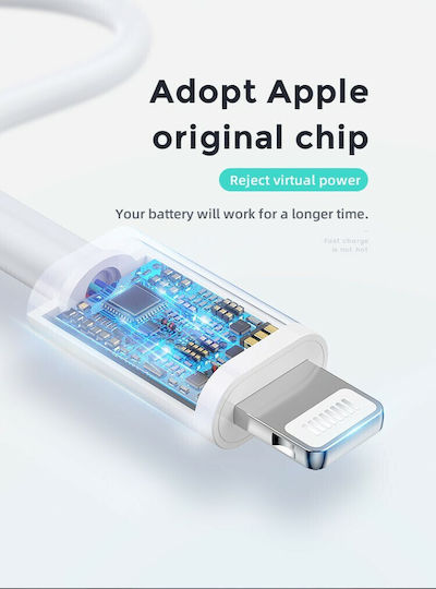 Joyroom Ben Series PD USB-C to Lightning Cable White 1.2m (S-M420)