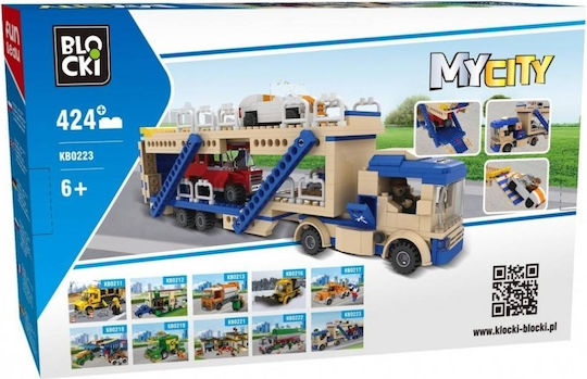 Blocki Blocks MyCity Tow Truck for 6+ Years 424pcs KB0223