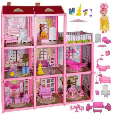 Kruzzel Plastic Dollhouse