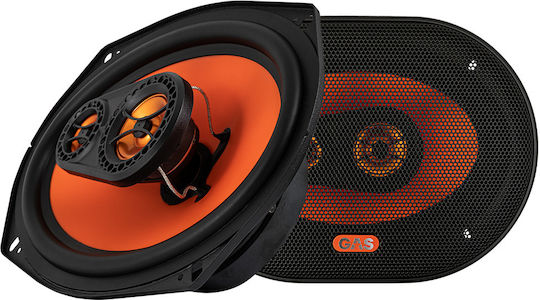 Gas Audio Power Mad X1-694 Σετ Ηχεία Αυτοκινήτου 6x9" με 100W RMS (3 Δρόμων)