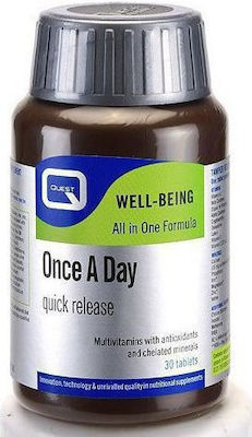 Quest Once A Day Quick Release Vitamina pentru Energie 45 file