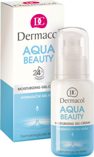 Dermacol Aqua Beauty 24ωρο Ενυδατικό Gel Προσώπου με Υαλουρονικό Οξύ 50ml