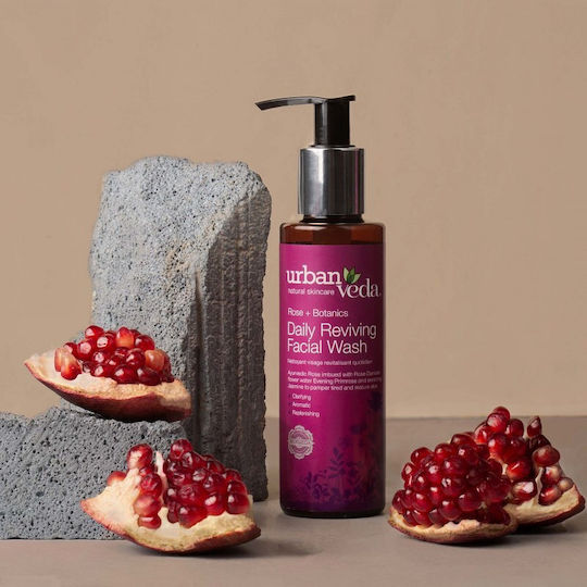 Urban Veda Rose And Botanics Reviving Daily Face Wash Κρέμα Καθαρισμού Προσώπου 150ml