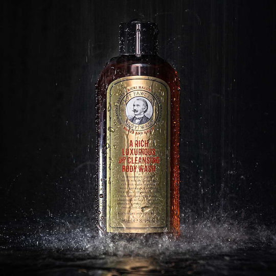Captain Fawcett's Ricki Halls Booze & Baccy Bubble Bath Gel for Men with Honey and Vanilla Scent 250ml