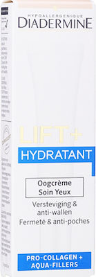 Diadermine Booster Αnti-aging & Moisturizing Eyes Serum Lift+ Hyaluron Booster Suitable for All Skin Types 15ml