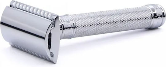 Edwin Jagger Chrome Knurled DE Safety Razor