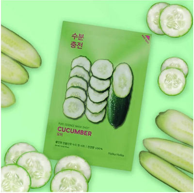 Holika Holika Pure Essence Sheet Cucumber Mască de Față pentru Revitalizare 20ml