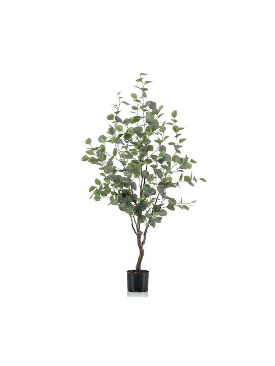 Emerald Artificial Plant in Pot Eucalyptus Green 120cm 1pcs