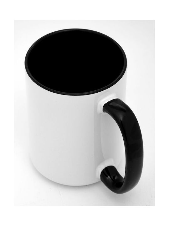 Koupakoupa Becher Keramik Schwarz 450ml