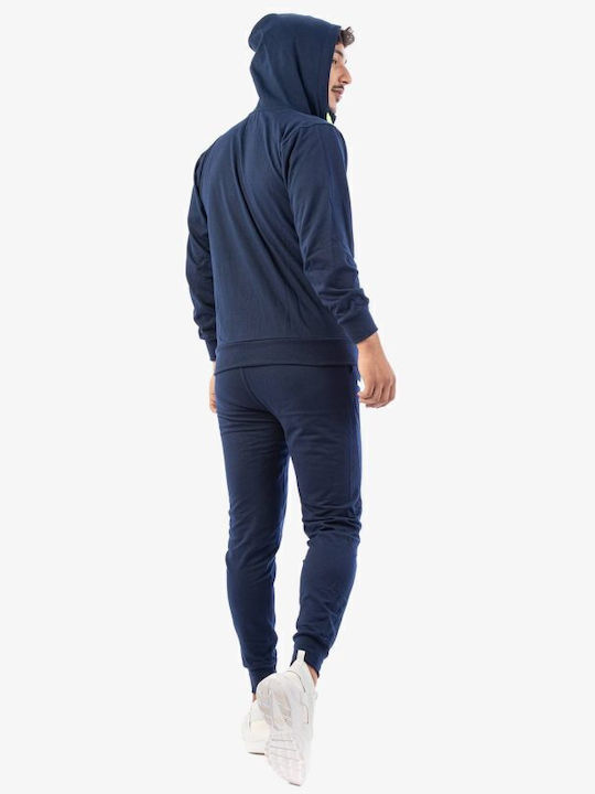 Tuta Poker Tracksuit with Elastic Navy Blue