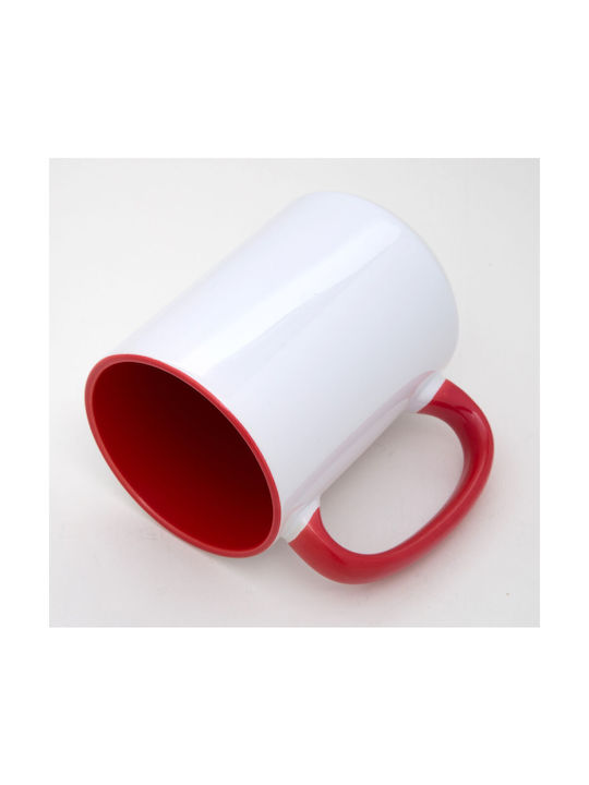 Koupakoupa Dance Becher Keramik Rot 450ml