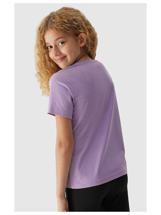 Παιδικό T-shirt Μωβ