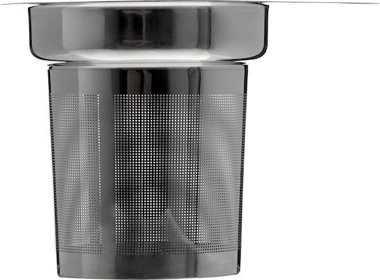Secret de Gourmet Κούπα Γυάλινη με Καπάκι Γκρι 400ml