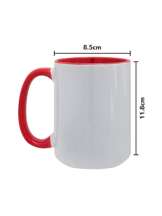 Koupakoupa Moonlight Becher Keramik Rot 450ml